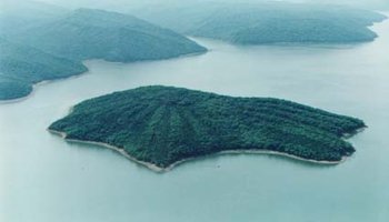 镜泊湖国家森林公园 大孤山