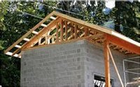 木桁架屋架系统