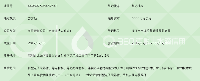 领益科技(深圳)有限公司_360百科