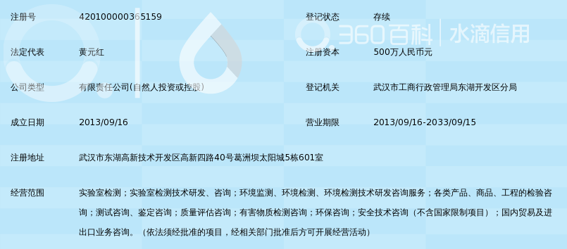 武汉华正环境检测技术有限公司_360百科