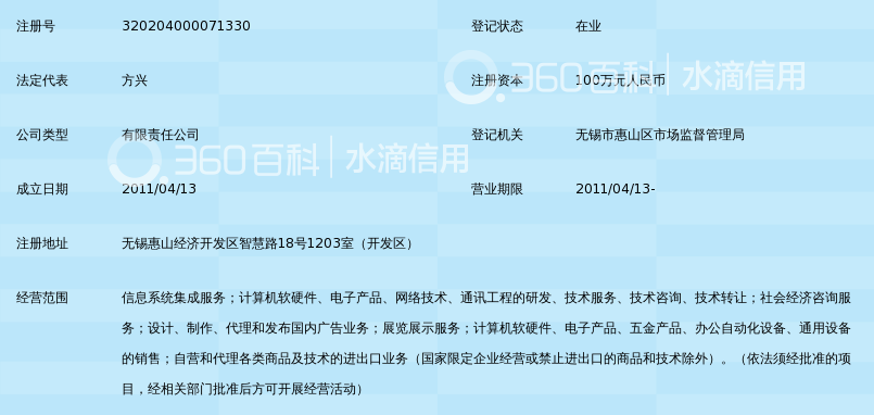 无锡和风系统集成有限公司_360百科