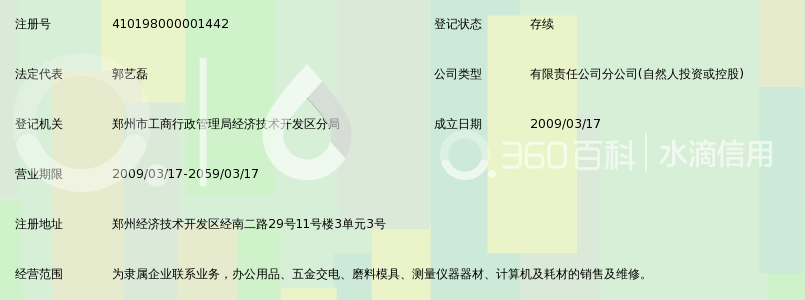 郑州瑞丰阳光科贸有限公司第一分公司_360百