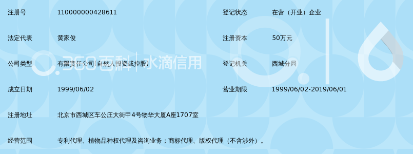 北京众合诚成知识产权代理有限公司_360百科