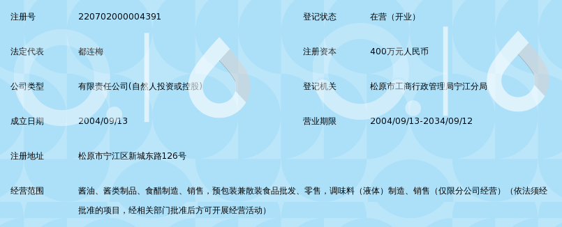 松原市松滨老醋有限责任公司_360百科