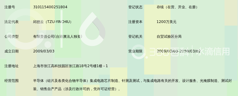 芯电半导体(上海)有限公司_360百科