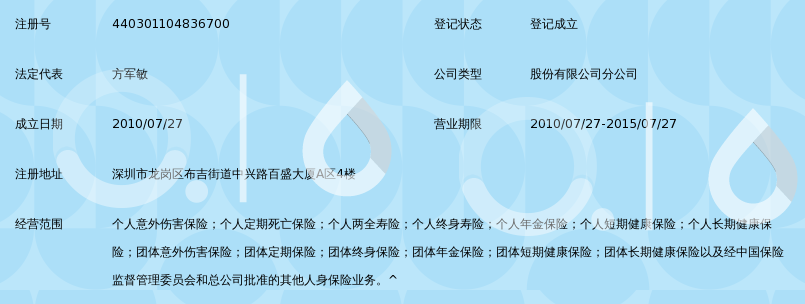 富德生命人寿保险股份有限公司深圳分公司布吉