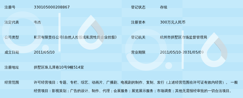 杭州和润影视有限公司_360百科