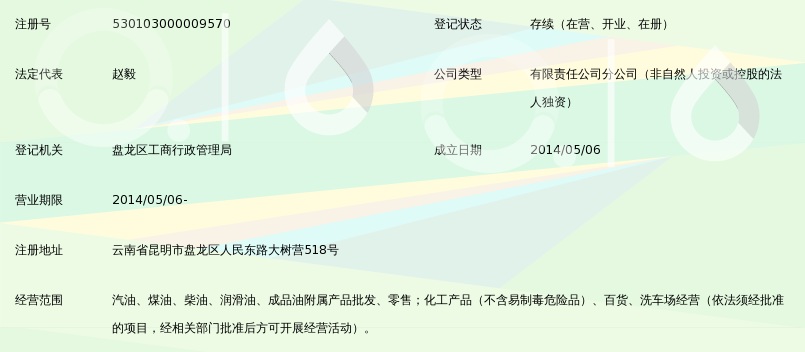 云南云投版纳石化有限责任公司佳加加油站_3