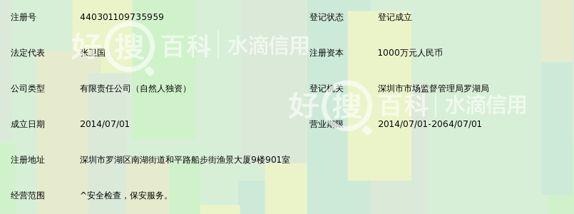 深圳铁鹰安检保安服务有限公司