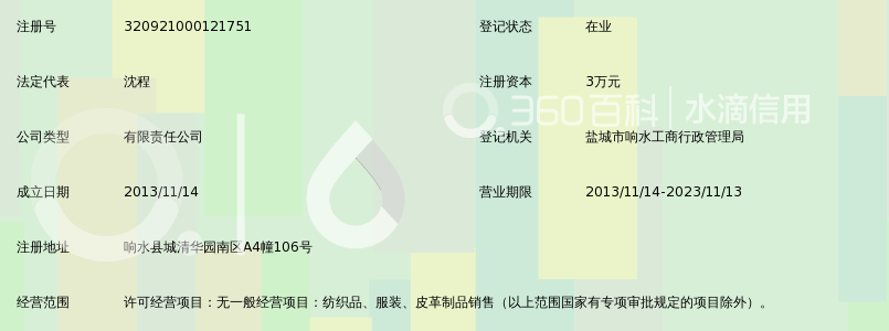 响水县金昌纺织品有限公司_360百科