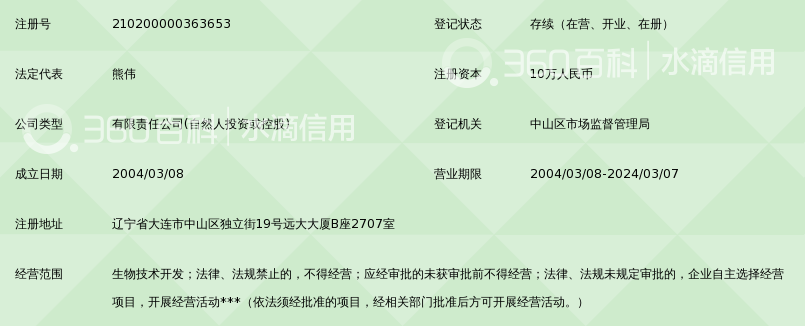 大连快活林生物科技有限公司_360百科