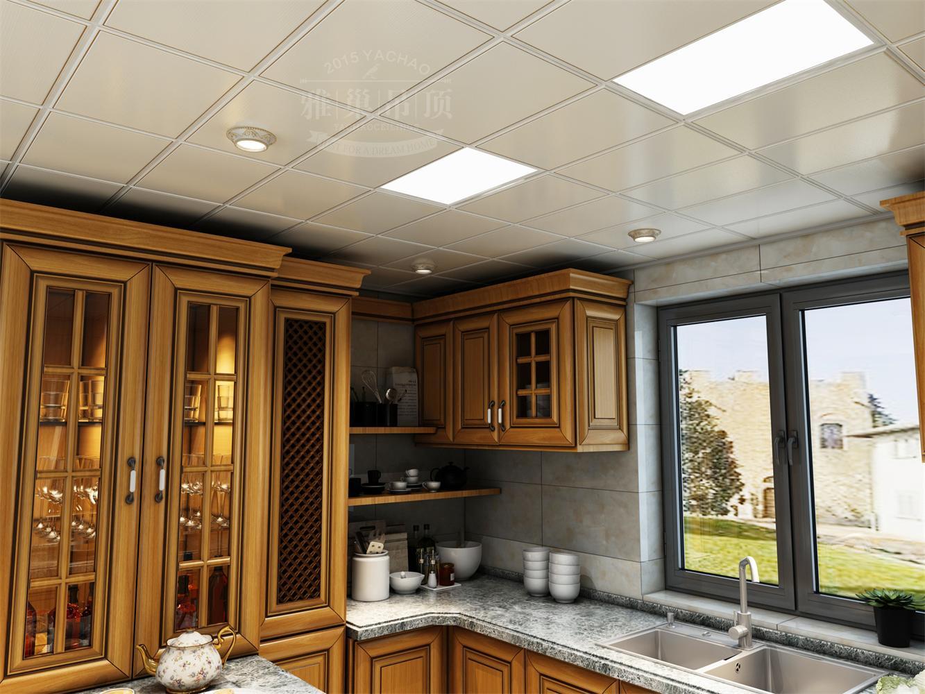 集成大板450*900*1350铝扣板吊顶厨房卫生间客厅天花材料同蜂窝板-阿里巴巴