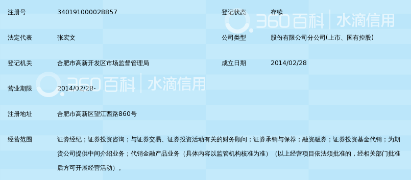 招商证券股份有限公司合肥望江西路证券营业部